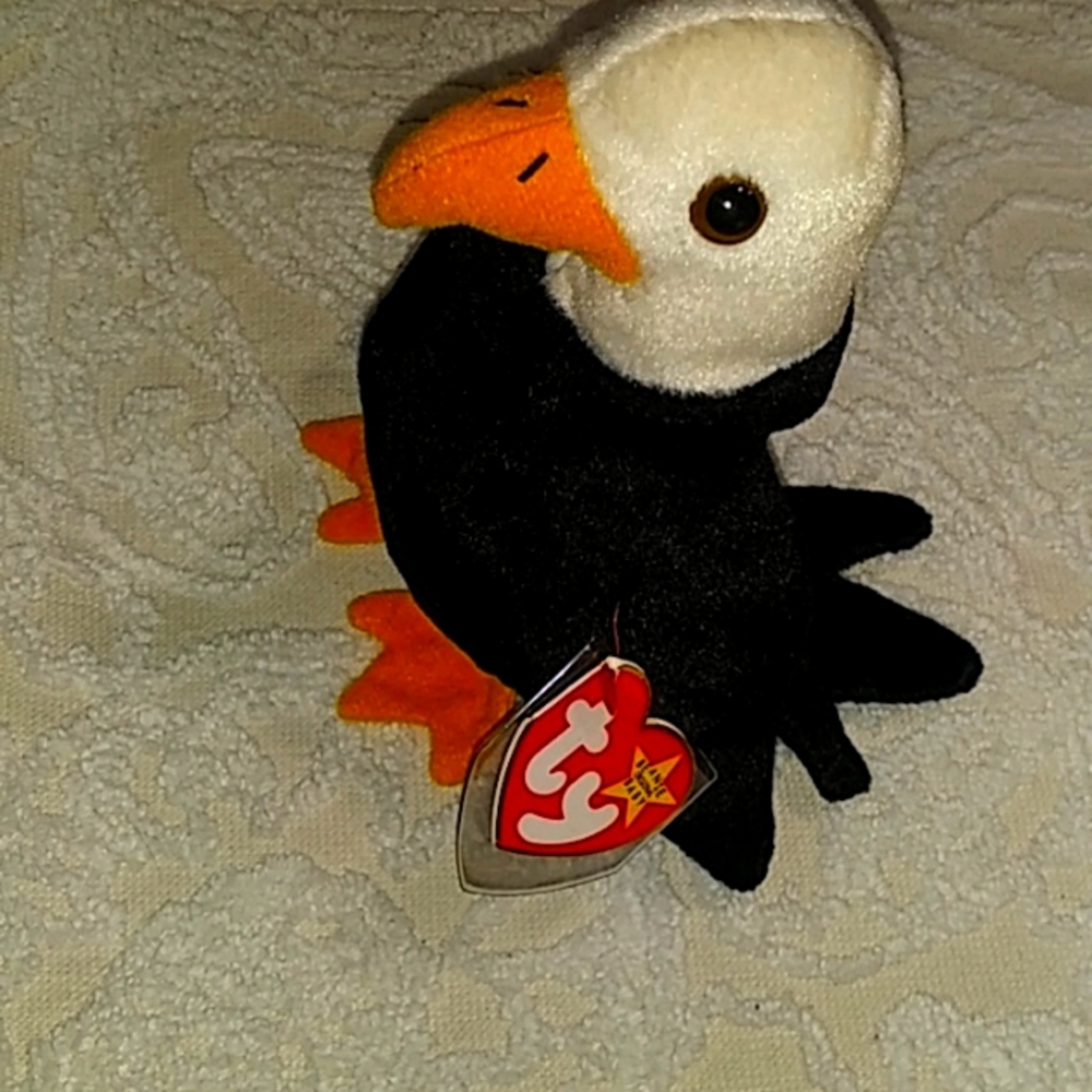 "Baldy" ty bald eagle Beanie Baby